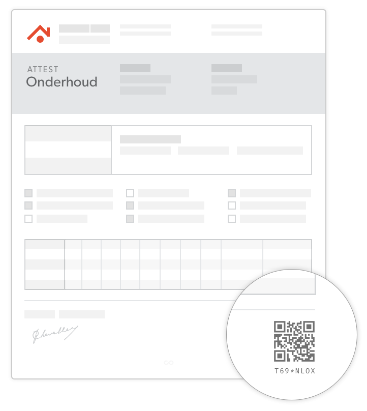 QR-code een brug van fysiek naar digitaal formulier