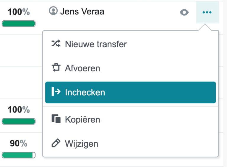 Inchecken koelmiddel